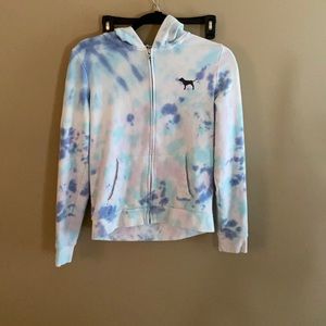 Pink hoodie size small